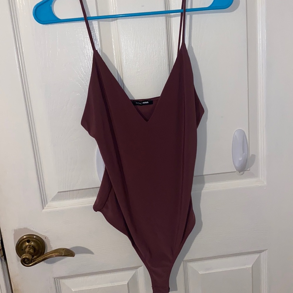 Spaghetti strap bodysuit